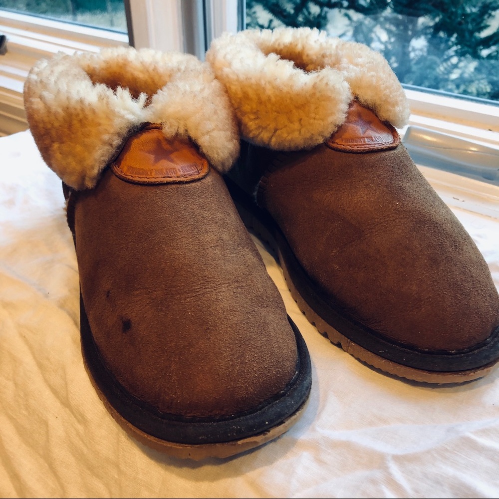 Handmade Sheepskin Slippers: indoor/outdoor W9